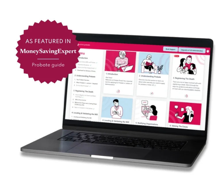 The diy probate portal is now featured in Money Saving Expert's guide to Probate