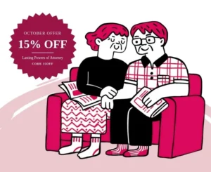 15% off LPAs during Free Will month October 2026